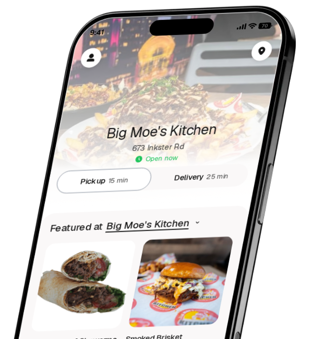 Big Moe's Kitchen app preview