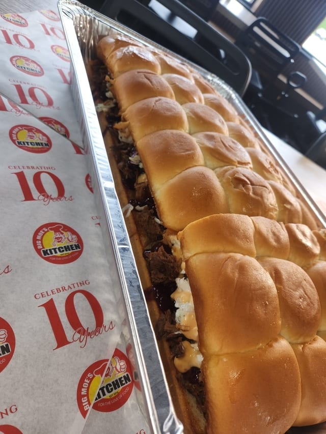 BMK Brisket Slider tray.