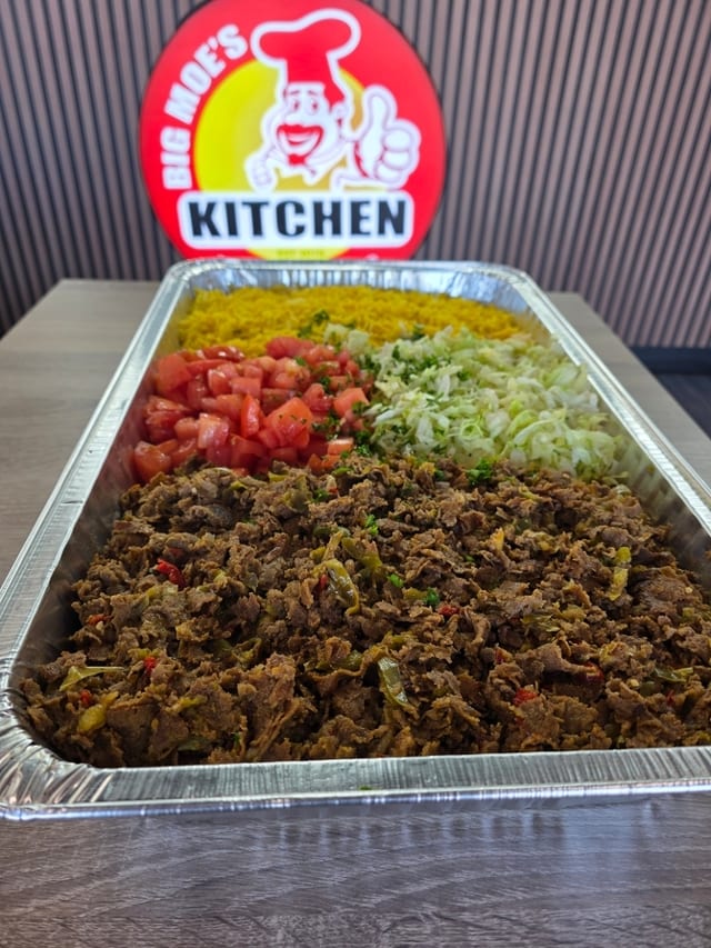 Large Tray Steak Sizzle.