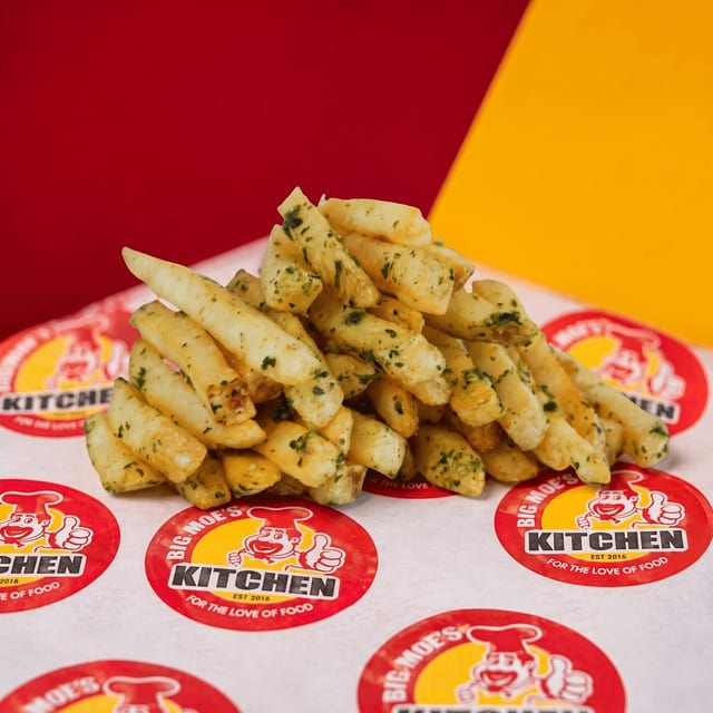 Garlic Cilantro Fries.