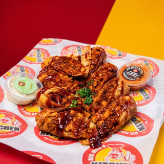 BBQ Chicken Egg Rolls
